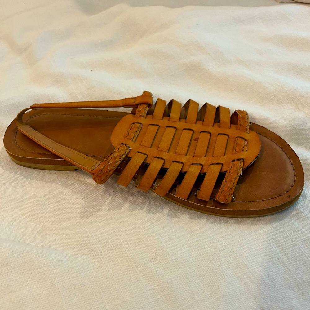 Classic Mexican Leather Sandals | Size 6